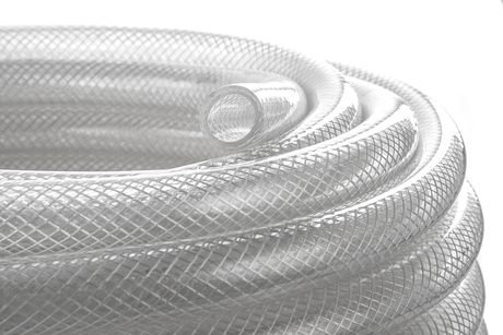 Шланг для воды садовый QUATTRO ELEMENTI Cristallino 5/8 25 метров, армированный, толщина стенки 3,0 мм, силиконовый (246-937)