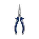 Длинногубцы КОБАЛЬТ 160 мм, с кусачками для проволоки, 2-х компонентные рукоятки, HCS, подвес (647-154)