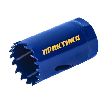 Коронка биметаллическая ПРАКТИКА  29 мм (1шт), клипса (035-943)