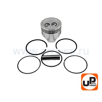 Поршень в сборе UNITED PARTS GX120 Ø60х46 мм (кольцо 1,5 мм)