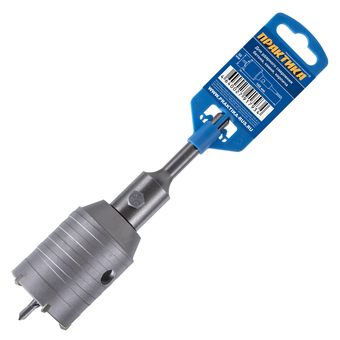 Коронка твердосплавная ПРАКТИКА SDS- Plus ударная 50 мм (1шт.) клипса (917-934)