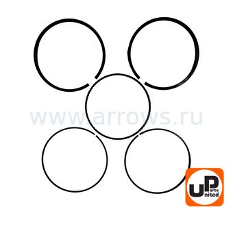 Кольцо поршневое UNITED PARTS Ø88×2,0 мм 188F, GX390 компл.