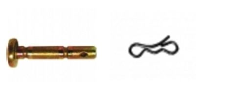 Болт крепления шнека (срезной) DDE для снегоотбрасывателя 6х42мм (шплинт в комплекте)