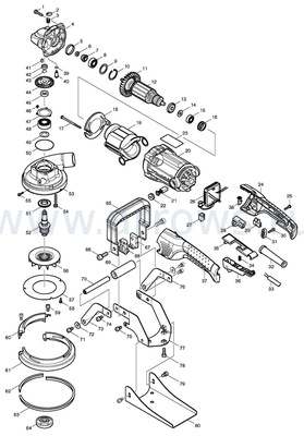 Деталировка Подшипник шариковый MAKITA 6202DDW --> 90-0404
