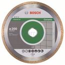 Диск алмазный несегментный BOSCH Stf Ceramic 200 х 25.4 мм (1 шт.) (2608602537)