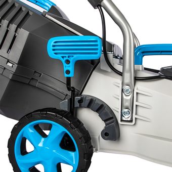 Газонокосилка аккумуляторная DDE BlueTech LMB 3340 (33 см, 25 - 70 мм, сборник 40л, без ЗУ и АКБ)
