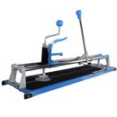 Плиткорез ручной КОБАЛЬТ 600 х 12 мм, усиленная стальная станина, ролик 16х6х3 мм, ВК8, сверло "Балеринка" 30-80 мм, коробка (911-376)