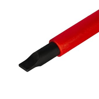 Отвертка диэлектрическая КОБАЛЬТ Ultra Grip SL 6,5 х 150 мм, CR-V, двухкомпонентная рукоятка, подвес (646-461)