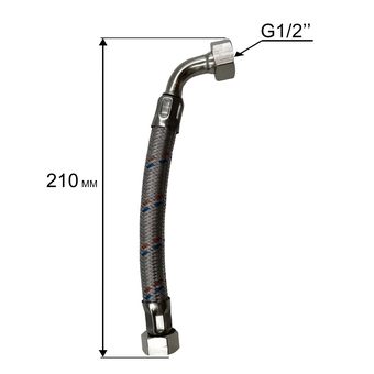 Шланг QUATTRO ELEMENTI Automatico 1101/1301 FL в металлической оплётке (910-232-903)