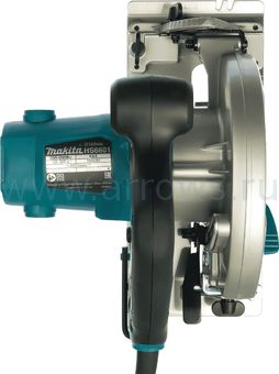 Пила дисковая MAKITA HS6601 (1050 Вт,165х20мм, 54,5мм, 3,7кг, коробка) (HS6601)