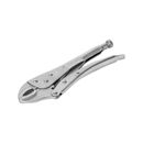 Клещи зажимные КОБАЛЬТ 250 мм, полукруглые губки, максимальный захват 35 мм, CR-V, подвес (647-291)