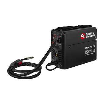 Аппарат полуавтомат. сварки, инвертор QUATTRO ELEMENTI Multi Pro 170 (170A, 3 вида сварки MIG/TIG/MMA, катушка 1кг, дисплей)