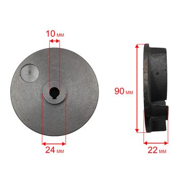 Крыльчатка QUATTRO ELEMENTI Sewage 300F Ci с сер. №1120DM025051 (чугунная)
