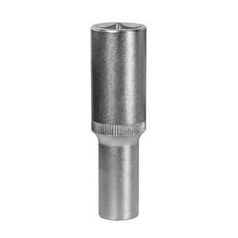 Головка торцевая глубокая КОБАЛЬТ 1/2", 10 мм, CR-V, подвес (644-016)