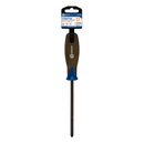 Отвертка POLYWOOD КОБАЛЬТ PZ-3 х 150 мм CR-V, древесно-полимерная рукоятка, подвес (912-168)