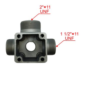 Фланец DDE PH50/ PH50-80 впускной  (70010-00865-00)