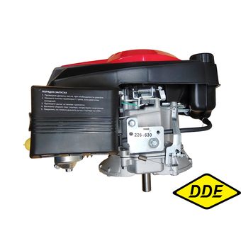 Двигатель бензиновый четырехтактный DDE 4.0лс, 146 куб.см.; T6; к/в вертикальный Ø22,2мм, вылет 50мм -> 246-630-018