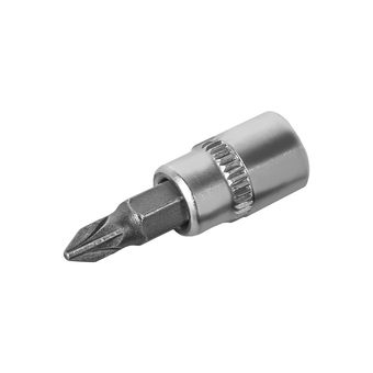 Головка торцевая со вставкой КОБАЛЬТ 1/4", PZ1, CR-V, подвес (923-439)