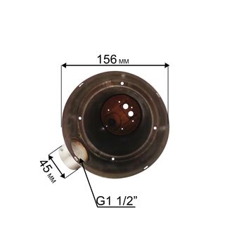 Корпус насоса водяного QUATTRO ELEMENTI Drenaggio 1100F Inox (770-742-014)