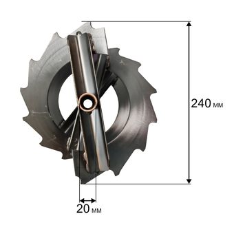 Шнек DDE ST6562 правый (795-538-043)