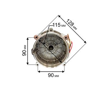 Двигатель эл. DDE SH 300 в сборе