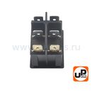 Выключатель клавишный UNITED PARTS (250В, 16А) (6 контактов) (2 клавиши) (KCD8) (31×25мм)