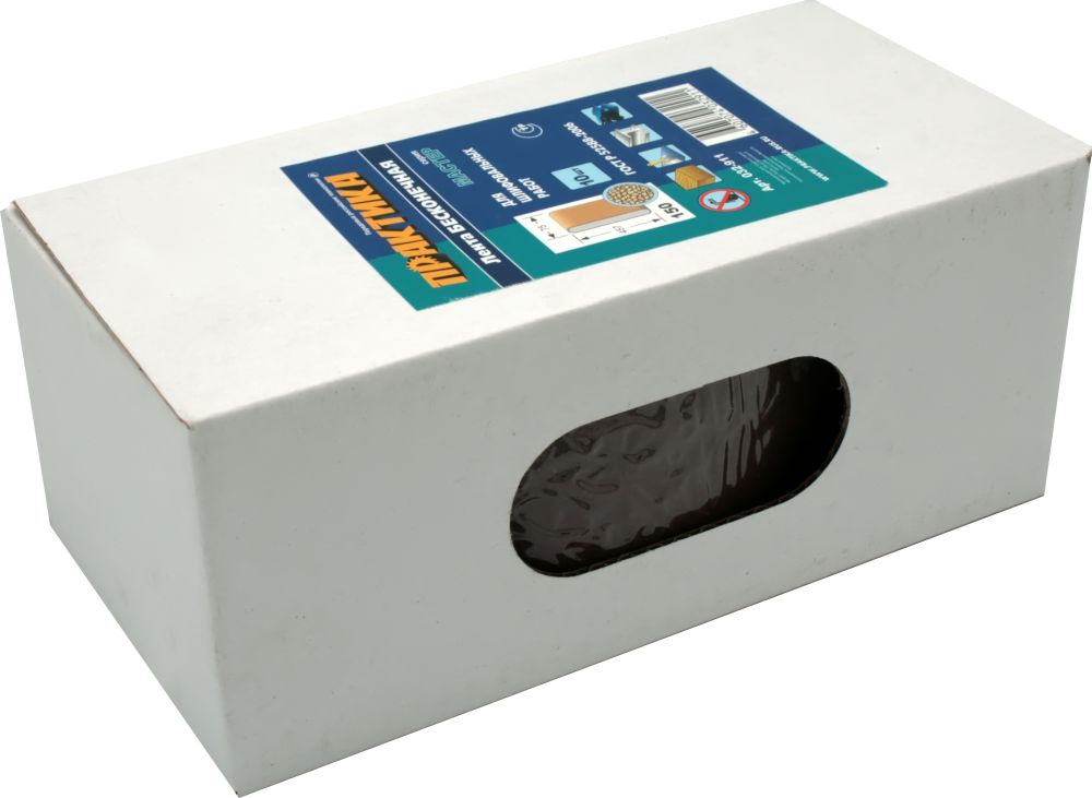 Лента шлифовальная ПРАКТИКА  75 х 457 мм  P150 (10шт.) коробка (032-911)