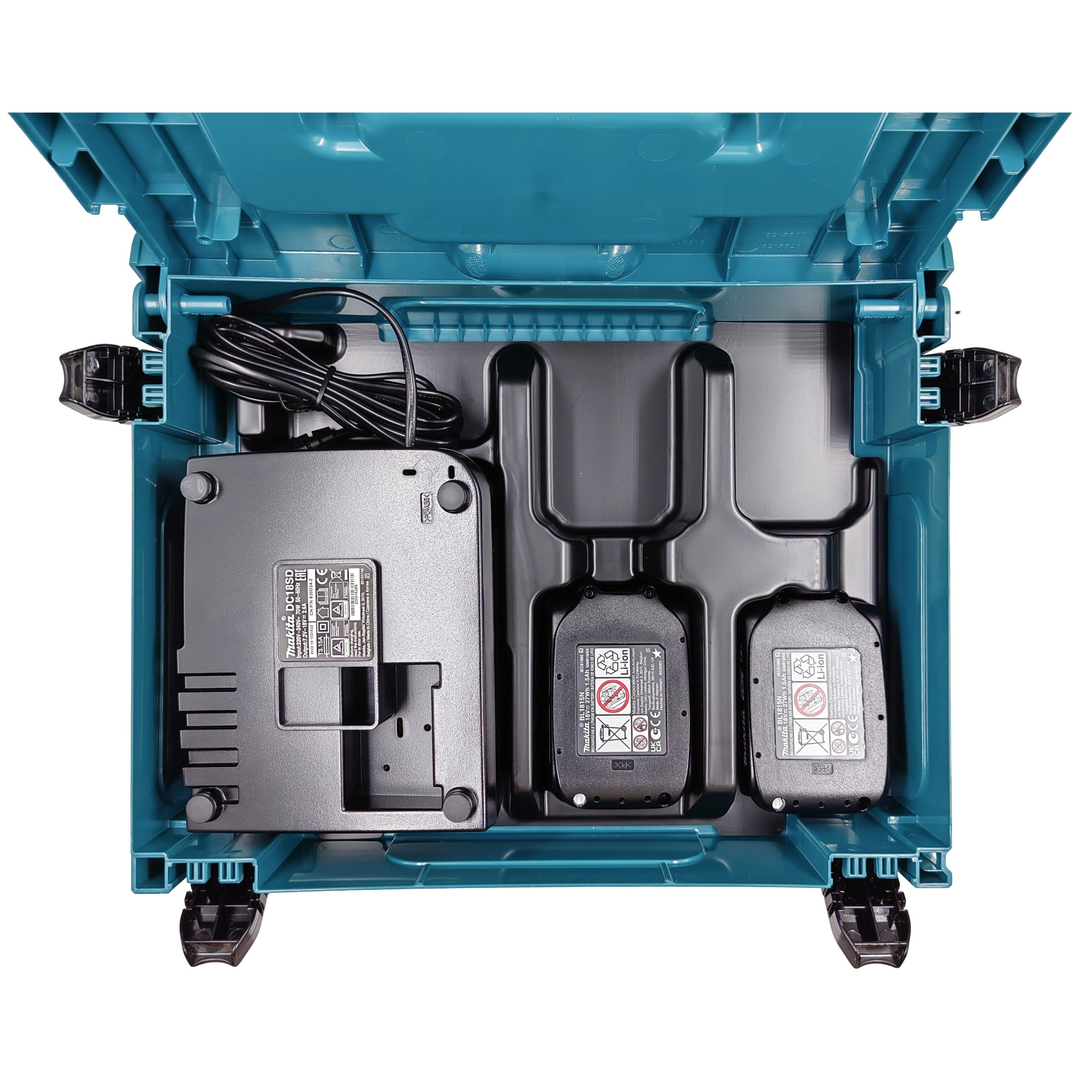 Набор акб + з/у MAKITA PSK MKP1SY182 (BL1815Nx2шт., DC18SD, кейс)