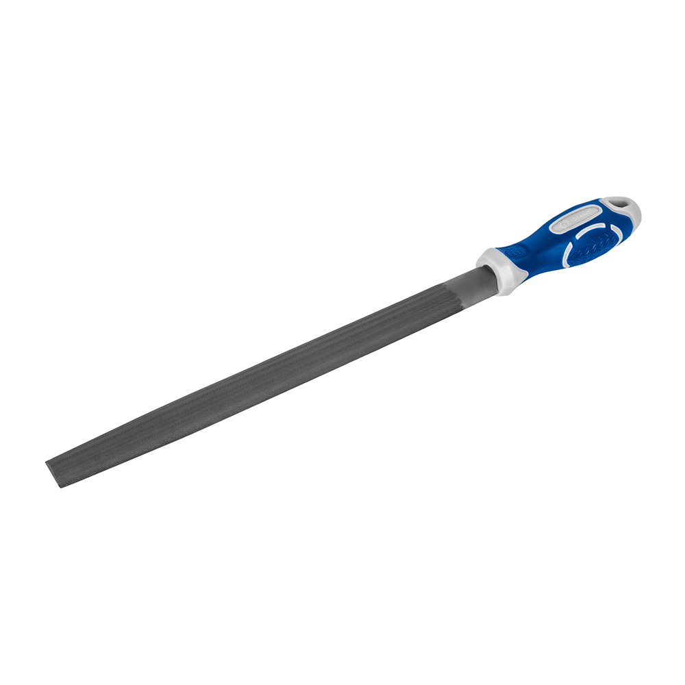 Напильник полукруглый КОБАЛЬТ насечка №3, длина рабочая/общая 225/360 мм, сечение 24х7 мм, 2-х компонентная рукоятка, блистер (247-583)