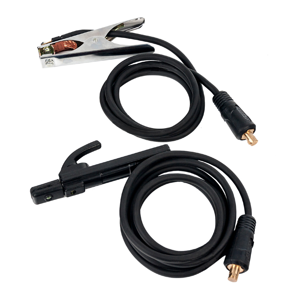 Сварочные провода QUATTRO ELEMENTI KIT-30 до 300 А, держатель, масса, провода 3+2 м, коннекторы TK 35-50