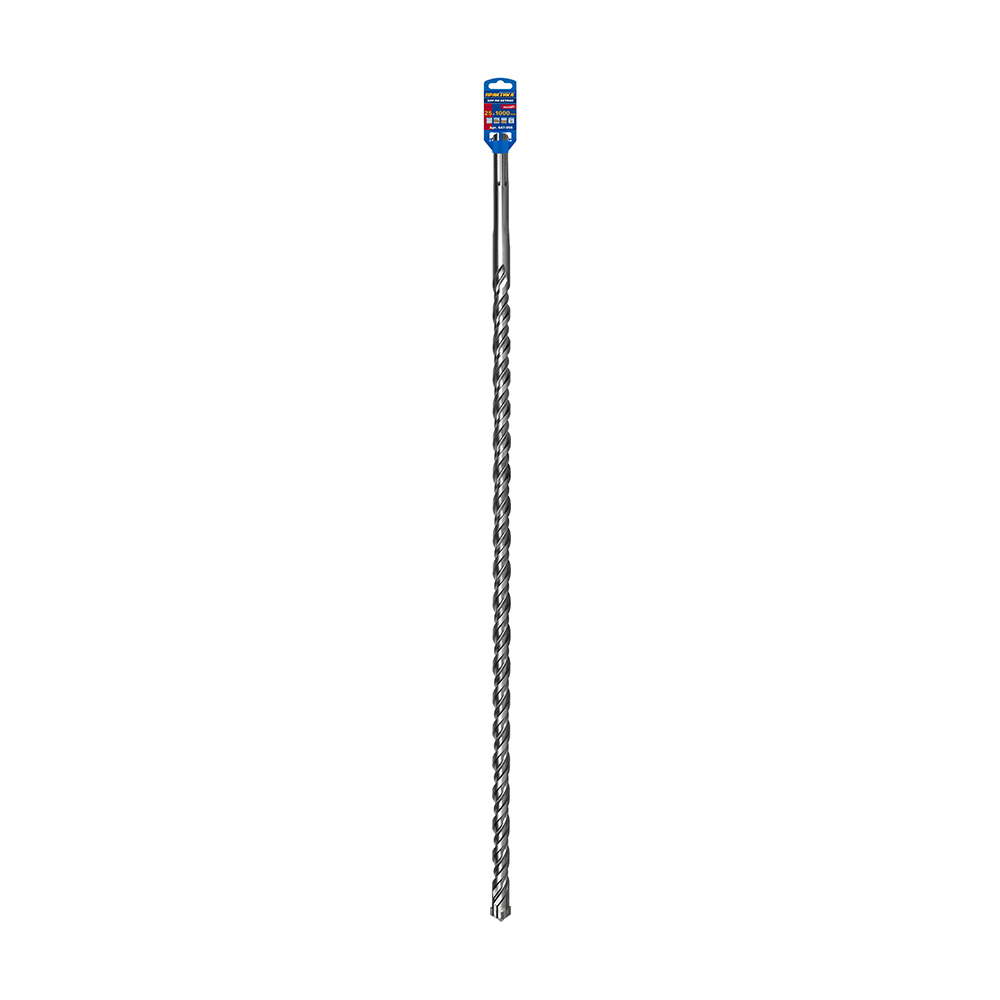 Бур SDS-MAX ПРАКТИКА 25 х 860/1000 мм, КВАДРО, серия Эксперт, по бетону (647-956)