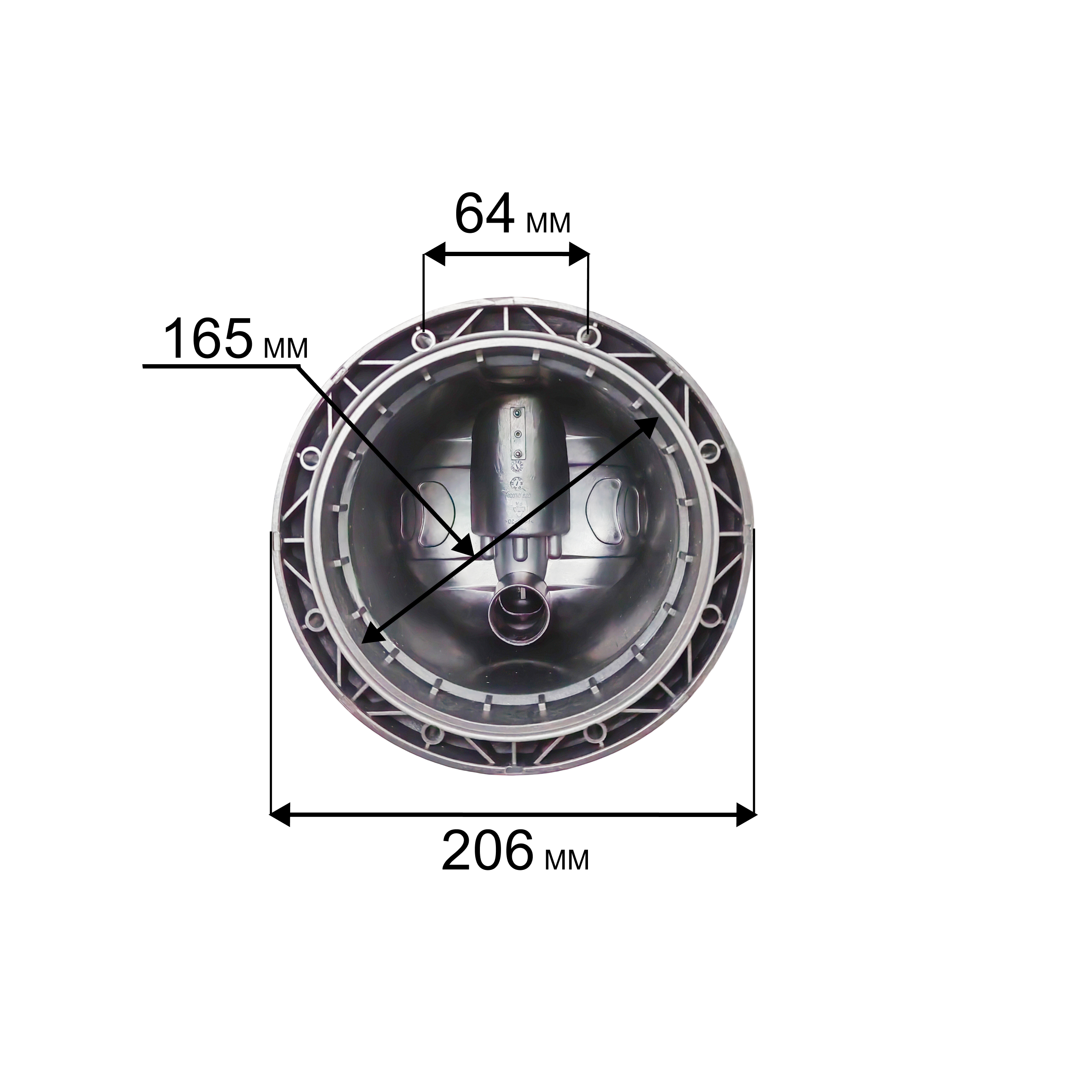 Корпус насоса водяного QUATTRO ELEMENTI A1100FL/1300FL (770-650-014)
