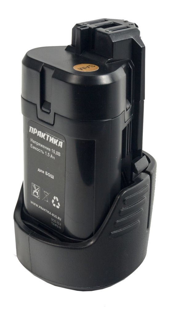Аккумулятор для BOSCH ПРАКТИКА 10.8В, 1.5Ач,  Li-Ion, коробка (773-637)