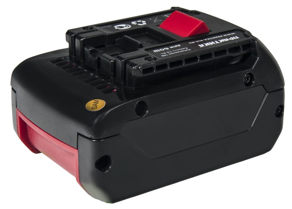 Аккумулятор для BOSCH ПРАКТИКА 18В, 3.0Ач, Li-ION, в коробке (773-651)