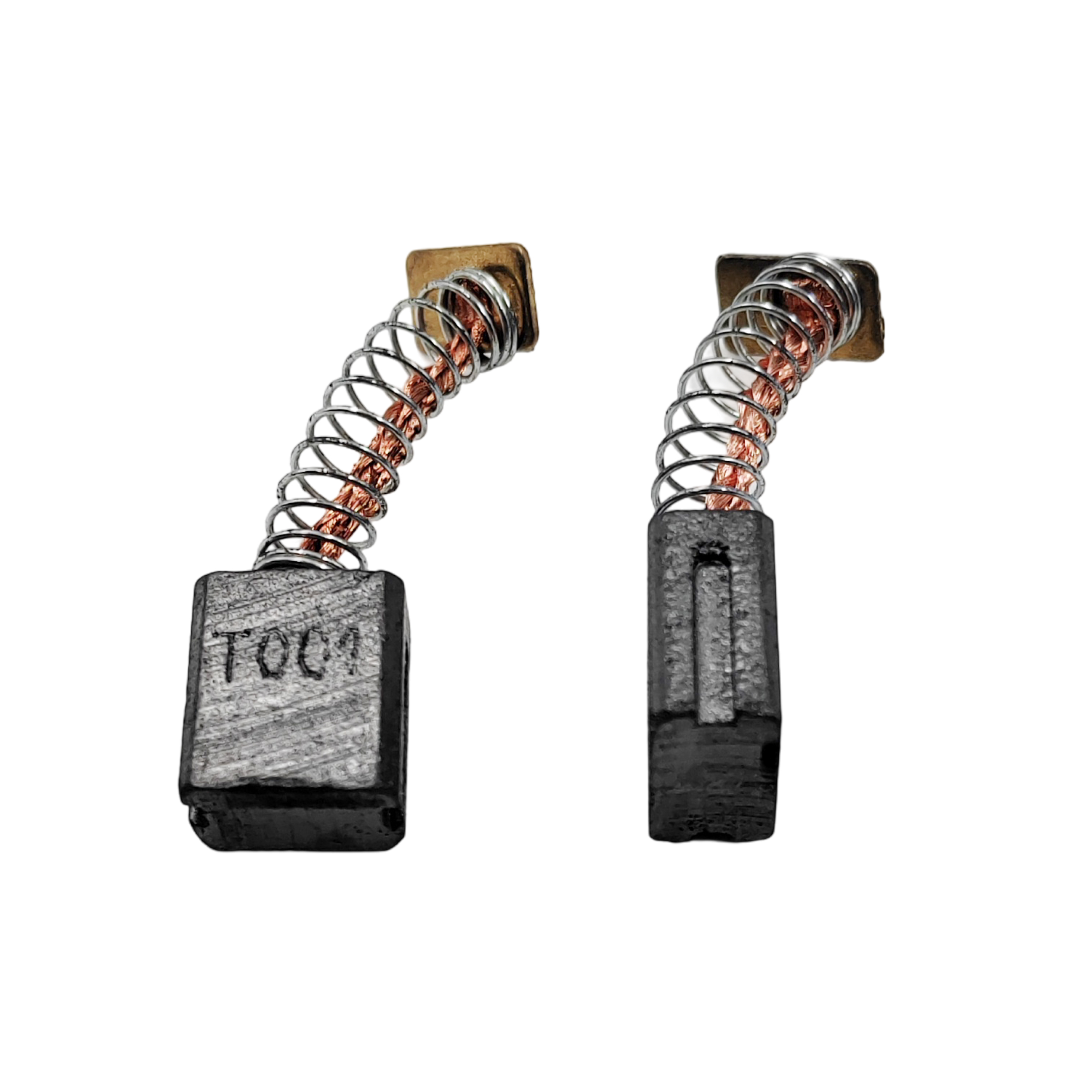 Щетка графитовая ПУЛЬСАР 6,2х11х13мм ПД190-1600 пружина, прямогугольный пятак