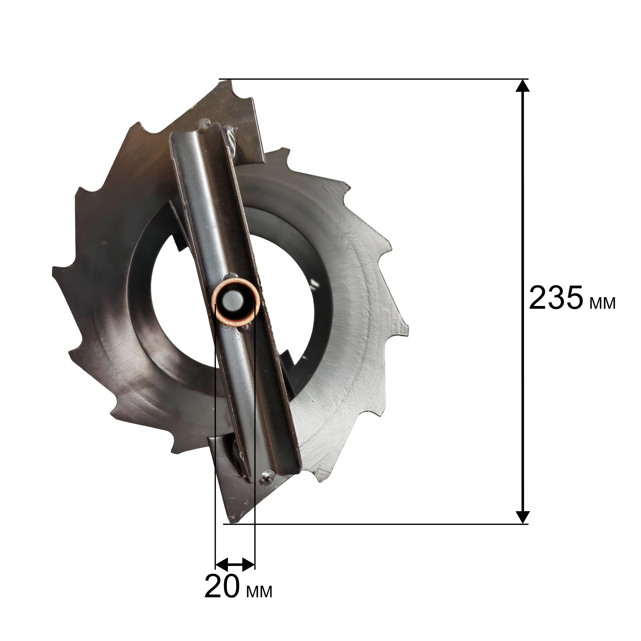 Шнек DDE ST7066/ST7066E правый (795-522-001)