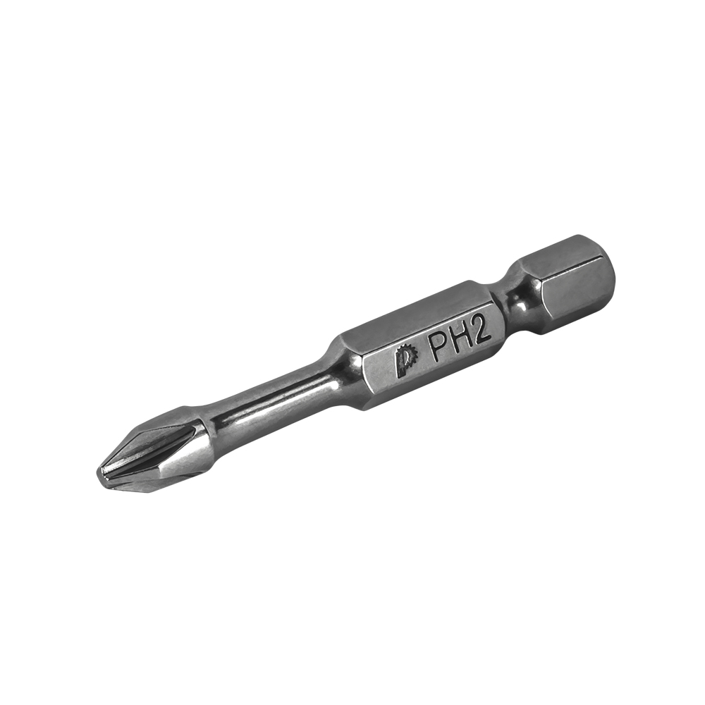 Бита отверточная ПРАКТИКА "Профи" ударная торсионная PH-2 х 50мм (2шт) (796-719)