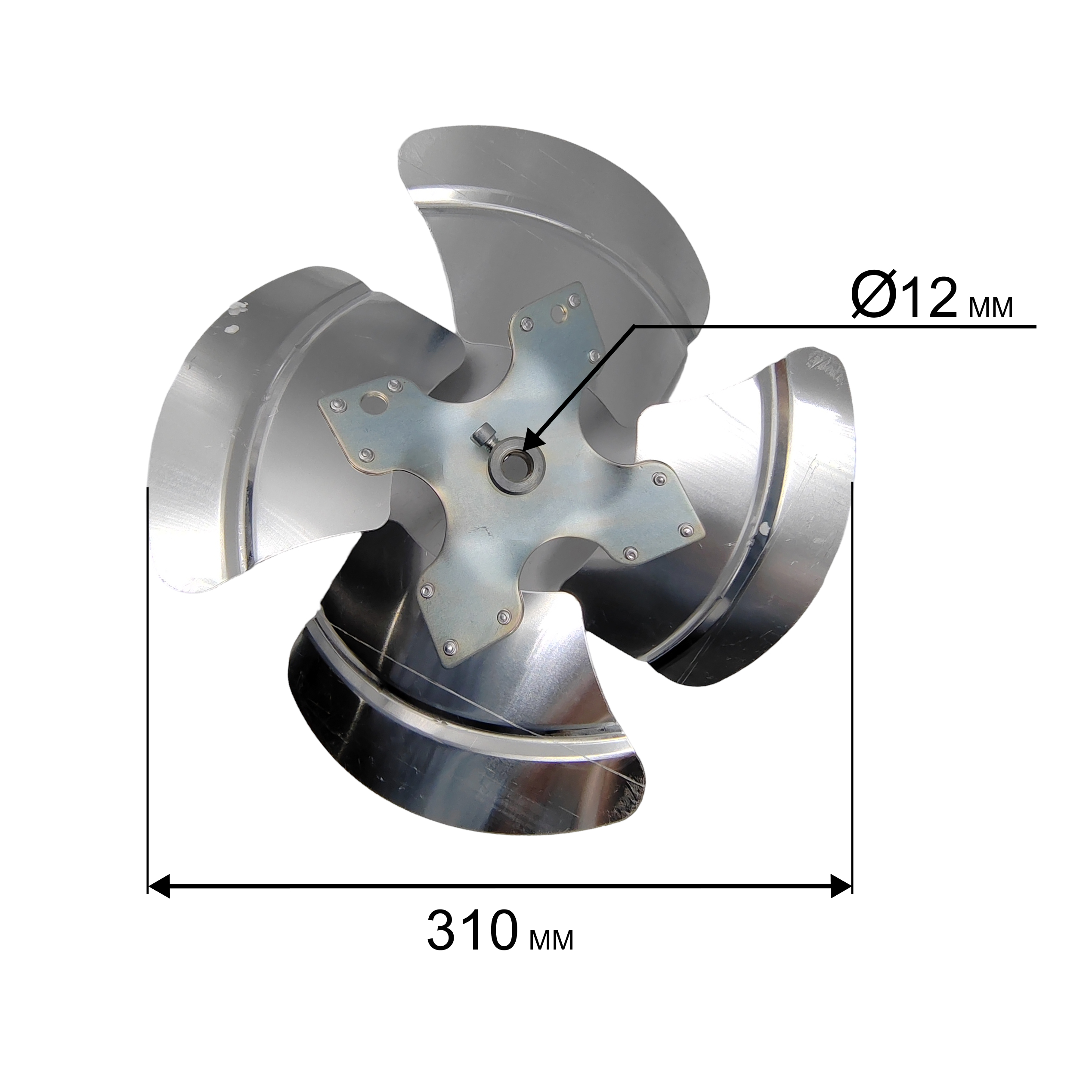 Крыльчатка QUATTRO ELEMENTI QE75/110D (915-267-059)