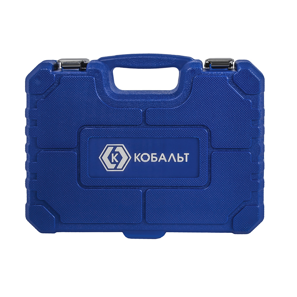 Набор инструмента универсальный КОБАЛЬТ 1/4", 53 ПРЕДМЕТА, кейс (919-562)