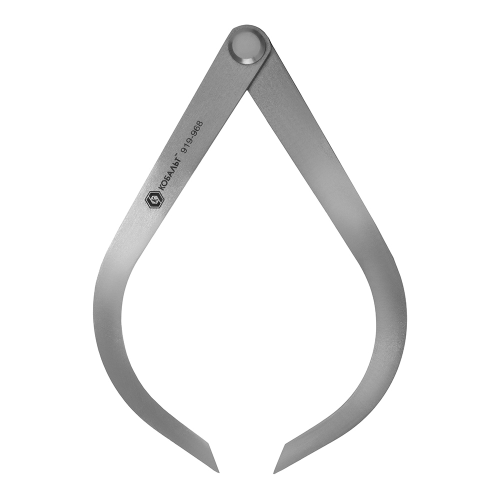 Кронциркуль КОБАЛЬТ для разметки и наружных измерений до 175 мм, из углеродистой стали, подвес (919-968)