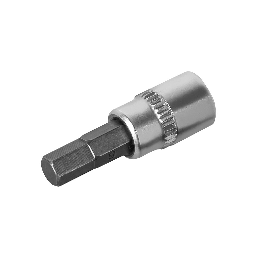 Головка торцевая со вставкой КОБАЛЬТ 1/4", HEX6, CR-V, подвес (923-491)