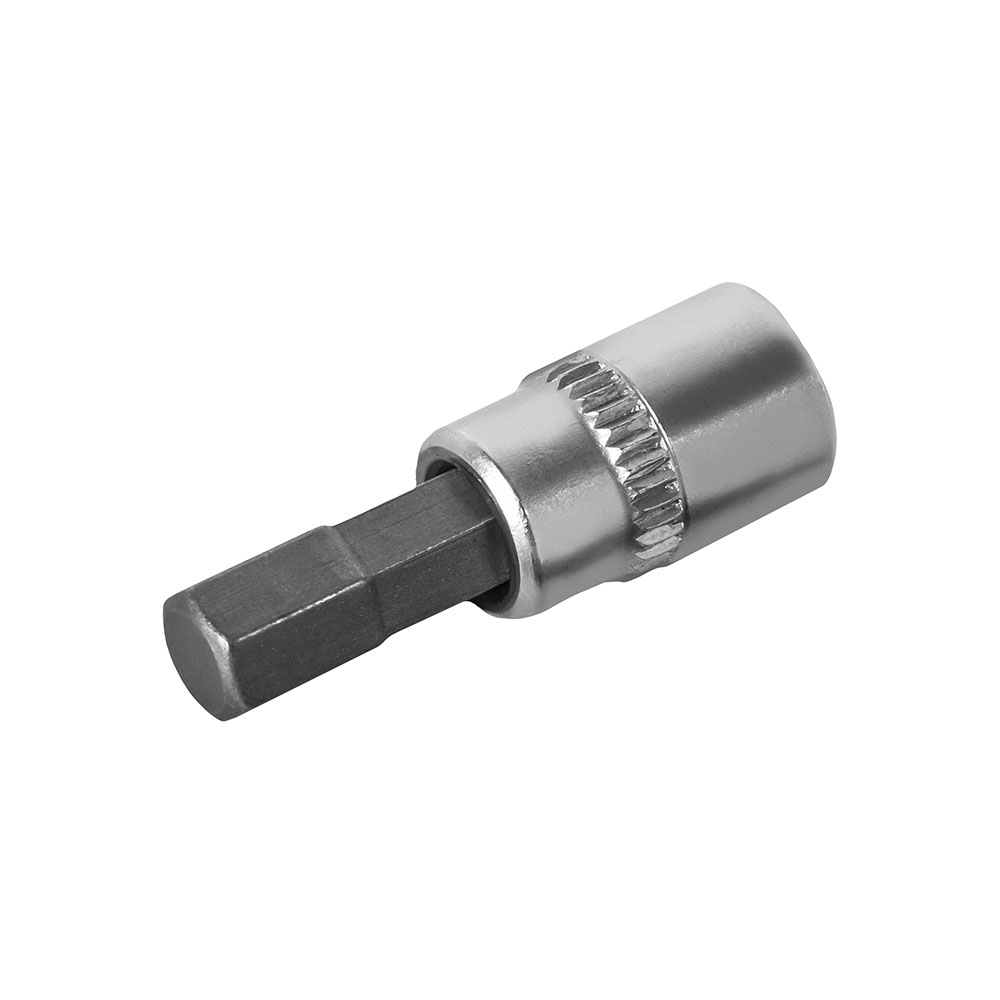 Головка торцевая со вставкой КОБАЛЬТ 1/4", HEX7, CR-V, подвес (923-507)