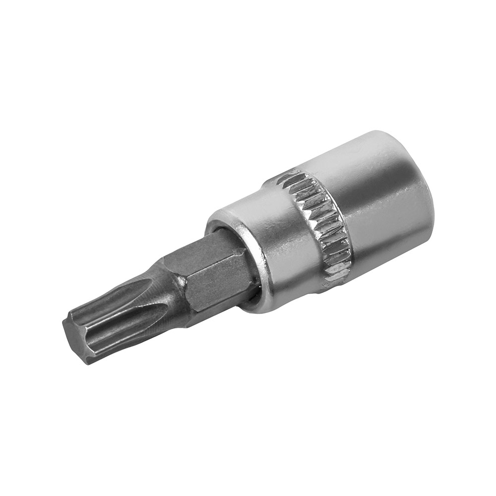Головка торцевая со вставкой КОБАЛЬТ 1/4", TORX30, CR-V, подвес (923-613)