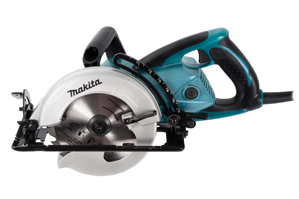 Пила дисковая MAKITA гипоидная 5477NB (1800 Вт,185х30мм, 60мм, 6,5кг, коробка) (5477NB)