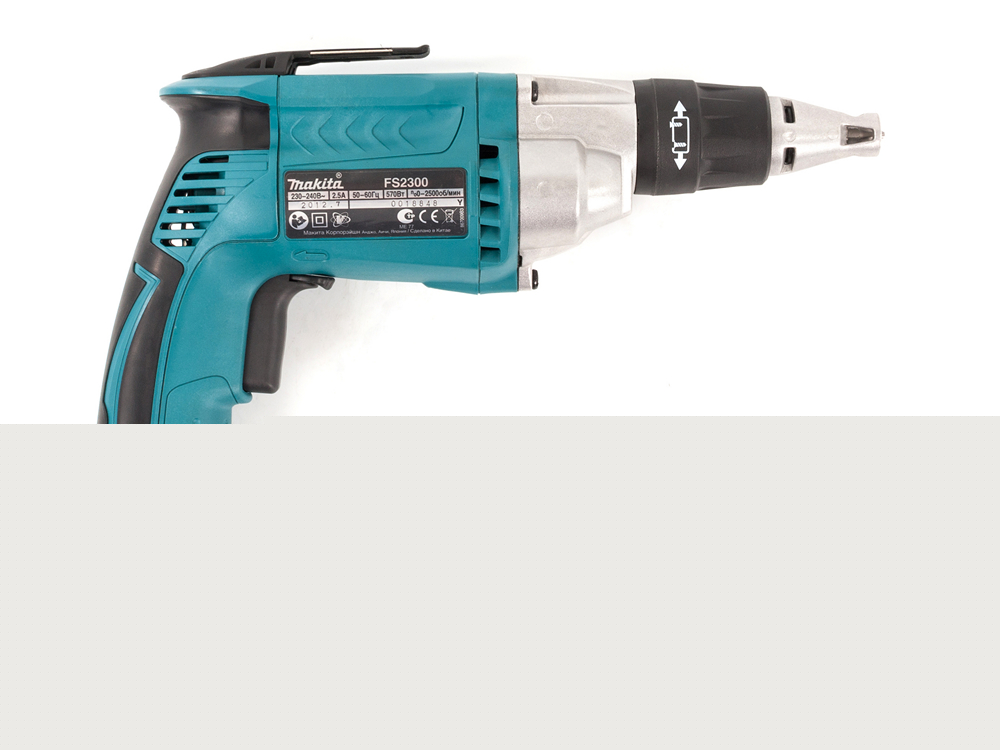 Шуруповёрт сетевой MAKITA FS2300 (570 Вт, 0-2500 об./м, 1,6кг, рег.оборот, коробка) (FS2300)